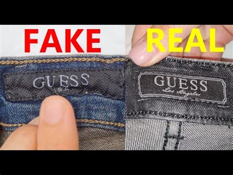 guess jeans original vs fake